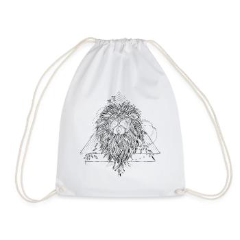 Leo Leo - Signed - Drawstring Bag - white - Front