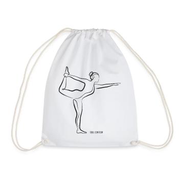 SOUL CONTOUR - Natarajasana - Turnbeutel - Weiß - Vorne