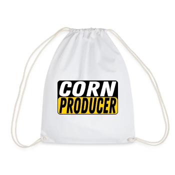 Corn Producer Corn Farmer Farmer Farmer - Drawstring Bag - white - Front