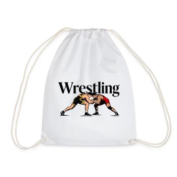 Wrestling - Turnbeutel - Weiß - Vorne