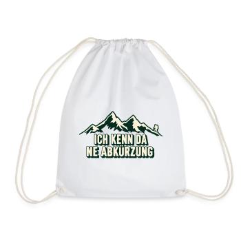Die Abkürzung - Turnbeutel - Weiß - Vorne