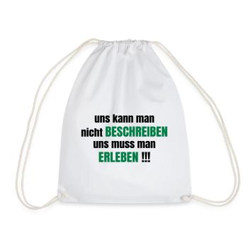 Freundschaft - Turnbeutel - Weiß - Vorne