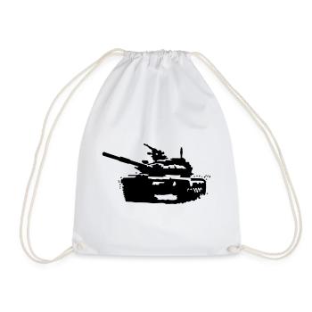 Tank T-90 - Sac de sport léger - blanc - Devant