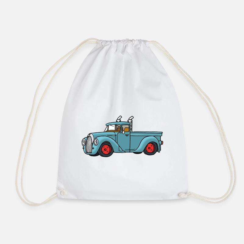 Pick Up - Drawstring Bag - white