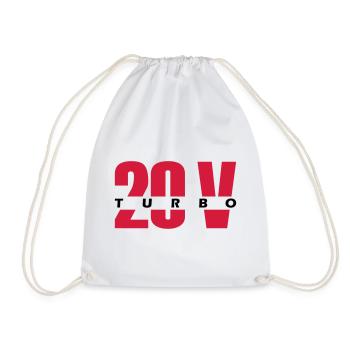 20V turbo - Sac de sport léger - blanc - Devant