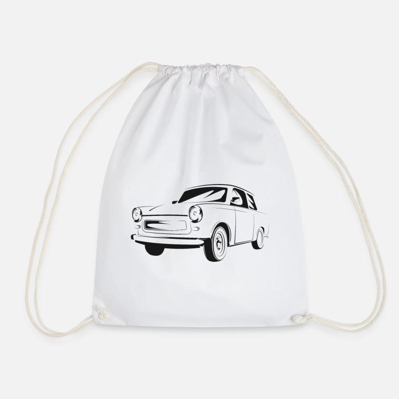  601 ddr geschichte symbol trabi oldtimer - Turnbeutel - Weiß
