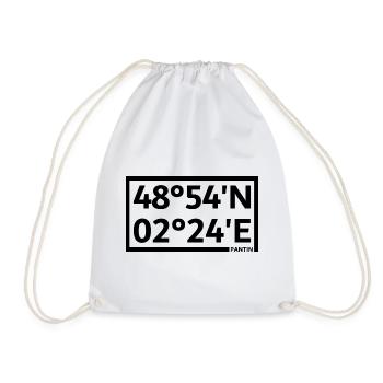 Coordonnées Pantin - Sac de sport léger - blanc - Devant