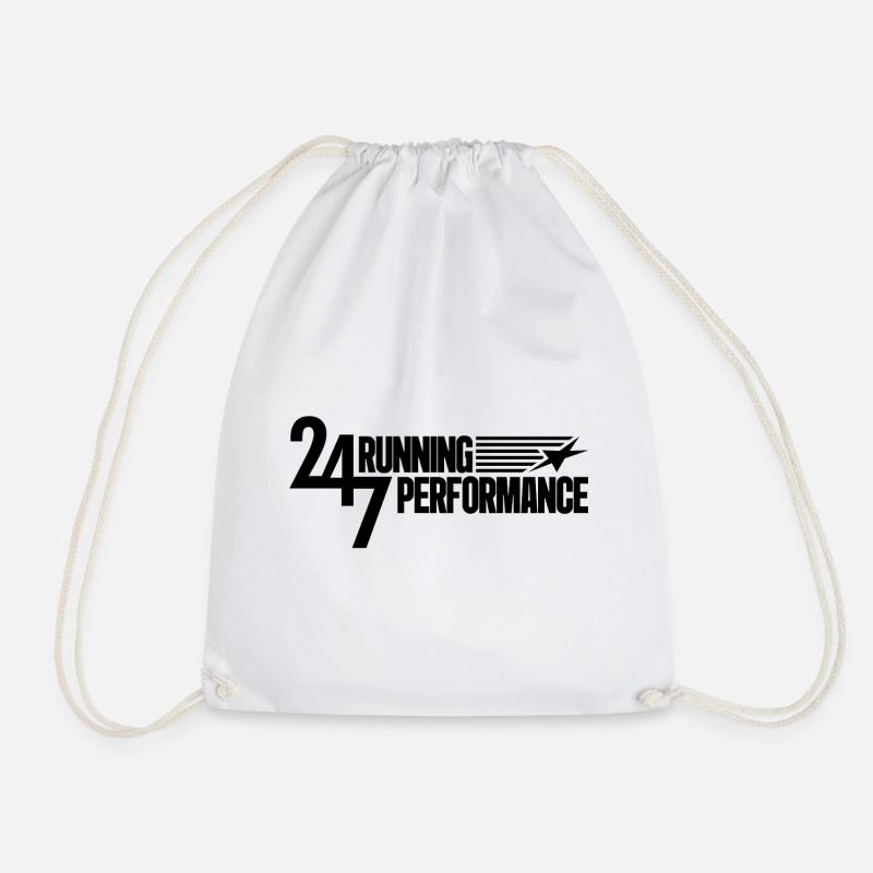 247 running performance - Turnbeutel - Weiß