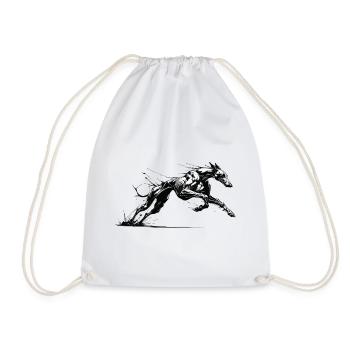 Galgo Ink 01 - Sac de sport léger - blanc - Devant