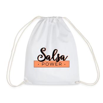 Salsa Power - Turnbeutel - Weiß - Vorne