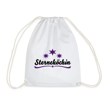 Köchin - Turnbeutel - Weiß - Vorne
