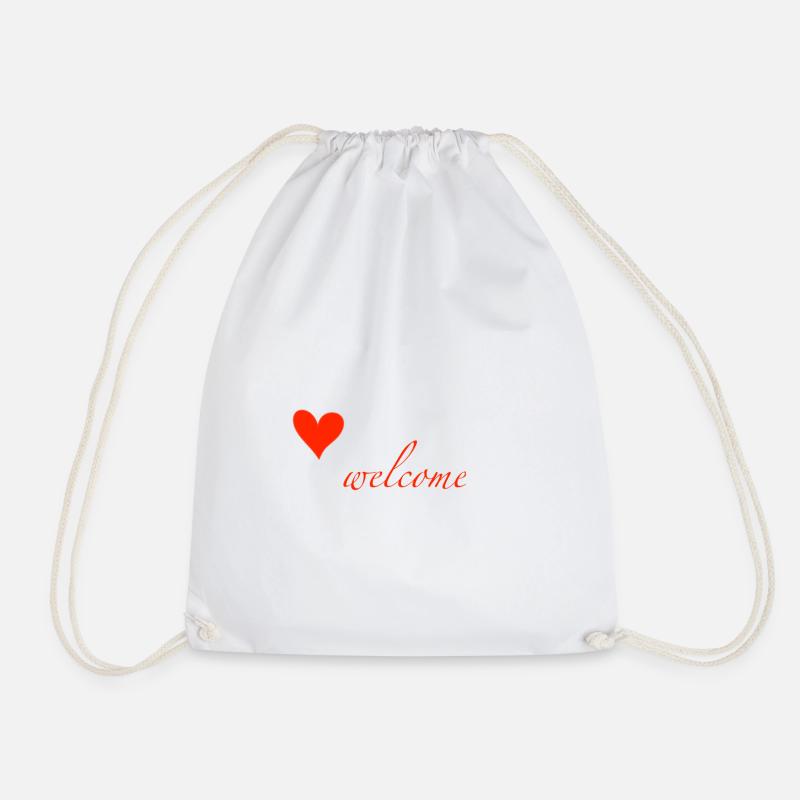 welcome - Sac de sport léger - blanc