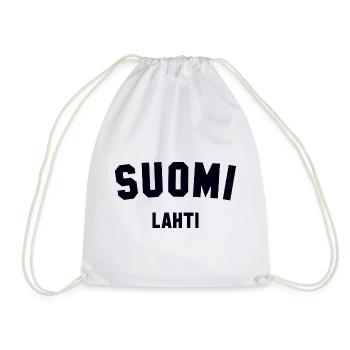 LAHTI Soumi Finland Finnland - Drawstring Bag - white - Front