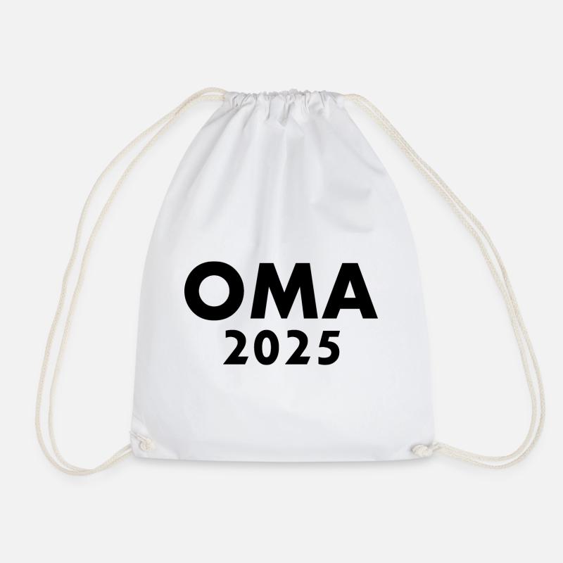 Oma 2025 - Turnbeutel - Weiß