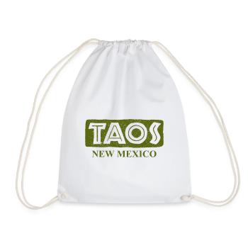 Taos - New Mexico - United States of America - Turnbeutel - Weiß - Vorne