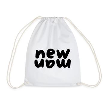New Man - Sac de sport léger - blanc - Devant