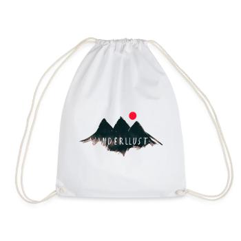 Urban Mountain - Nature Vibes par Free Art - Sac de sport léger - blanc - Devant