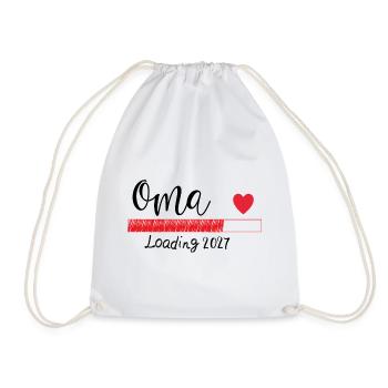 Oma 2027 - Turnbeutel - Weiß - Vorne