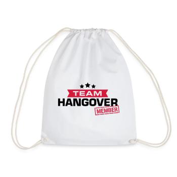 hangover team - Turnbeutel - Weiß - Vorne