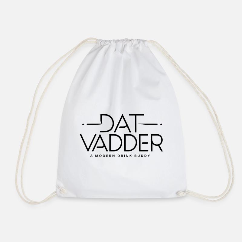 "Dat Vadder" Der Vater - Turnbeutel - Weiß