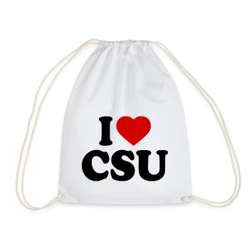 J’adore csu - Sac de sport léger - blanc - Devant