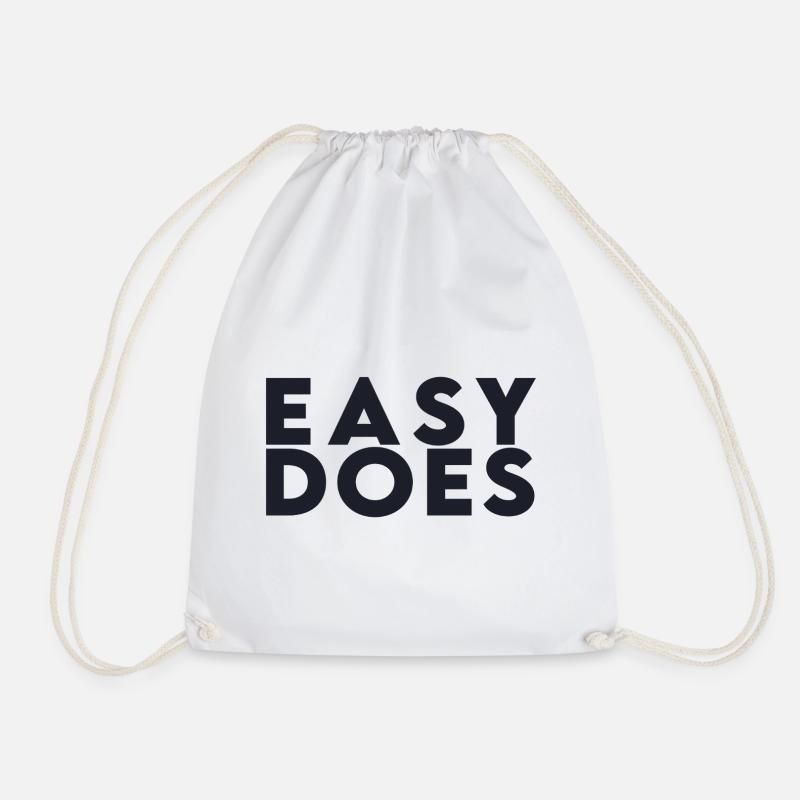 Easy Does - Turnbeutel - Weiß