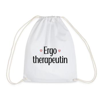 Ergotherapeutin - Turnbeutel - Weiß - Vorne