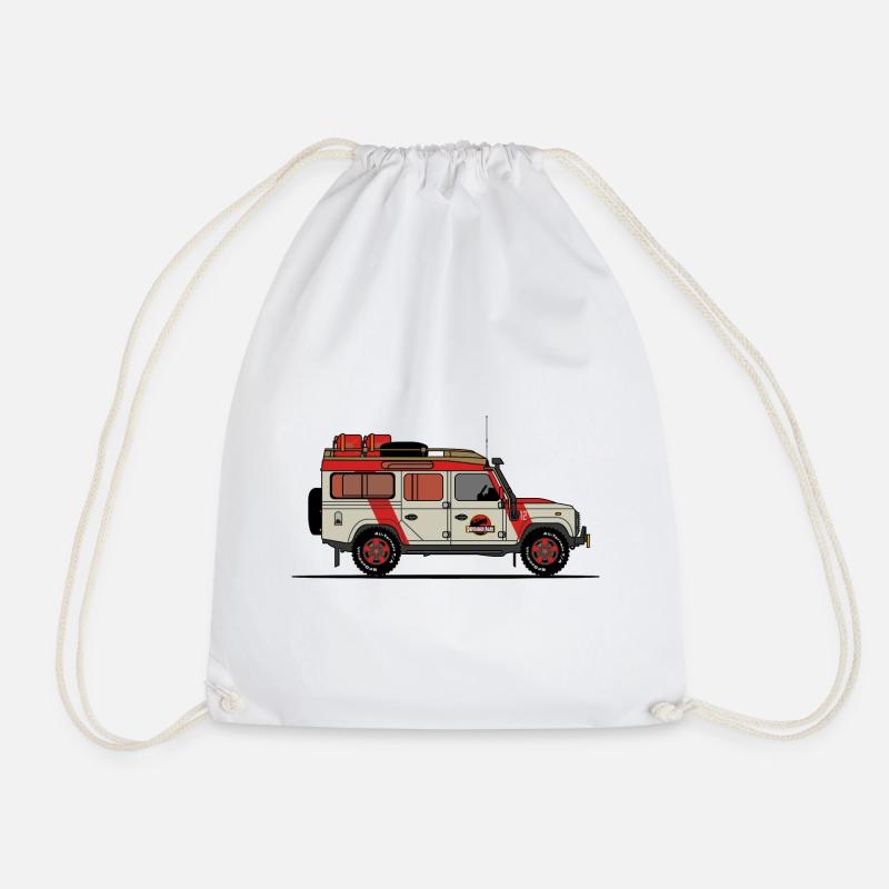 Jurassic Defender - Sac de sport léger - blanc