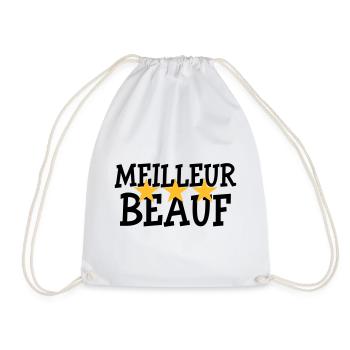 Meilleur Beauf - Sac de sport léger - blanc - Devant