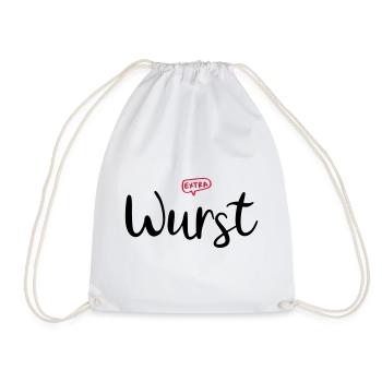 prinzenart / Extrawurst - Turnbeutel - Weiß - Vorne