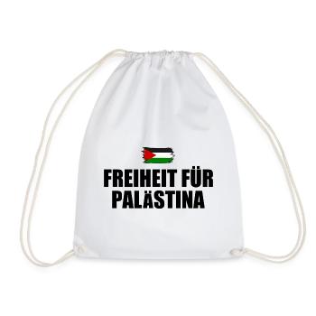 freiheit für palästina - Turnbeutel - Weiß - Vorne