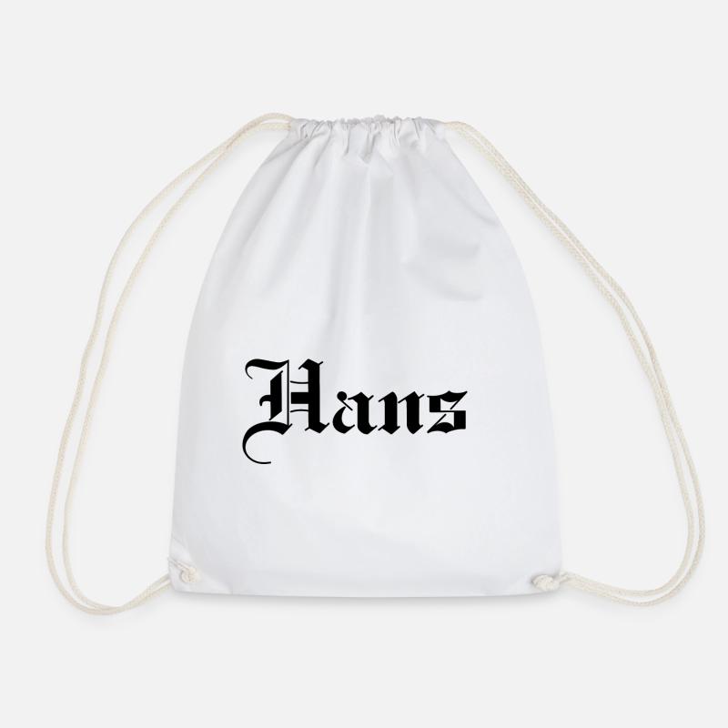 Hans - Turnbeutel - Weiß