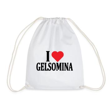 t-shirt J’adore l’idée cadeau Gelsomina - Sac de sport léger - blanc - Devant