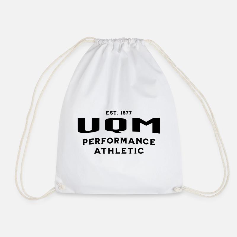 UQM Athletic-Performance Sportswear - Drawstring Bag - white