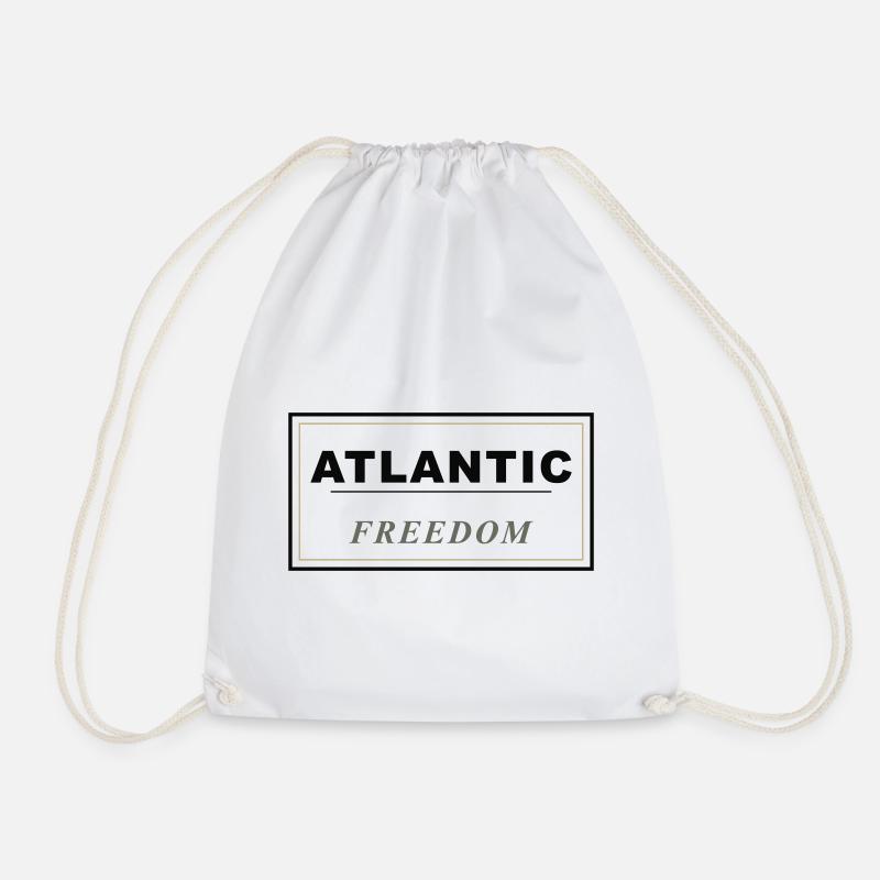 Atlantic Freedom Marine Elegance - Drawstring Bag - white