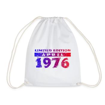 50e anniversaire Édition limitée 04/1976 - Sac de sport léger - blanc - Devant