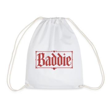 Baddie Aesthetic Böses Mädchen Bad Girl Baddie - Turnbeutel - Weiß - Vorne