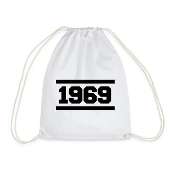 1969 - Drawstring Bag - white - Front