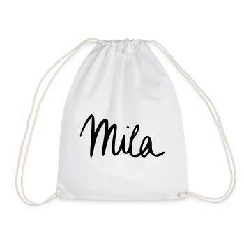 Mila - Turnbeutel - Weiß - Vorne