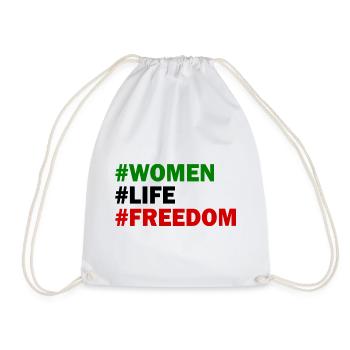 Women life freedom - Sac de sport léger - blanc - Devant