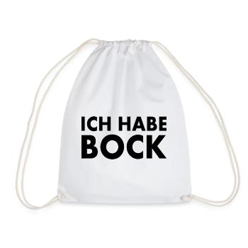 Je suis prêt - Sac de sport léger - blanc - Devant