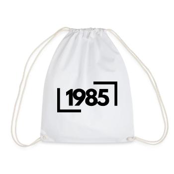 1985 - Turnbeutel - Weiß - Vorne