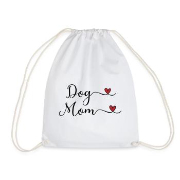 Chiens Maman - Sac de sport léger - blanc - Devant