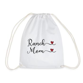 Maman de ranch - Sac de sport léger - blanc - Devant