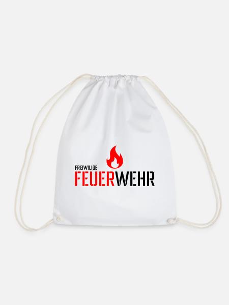 Freiwillige Feuerwehr - Turnbeutel - Weiß