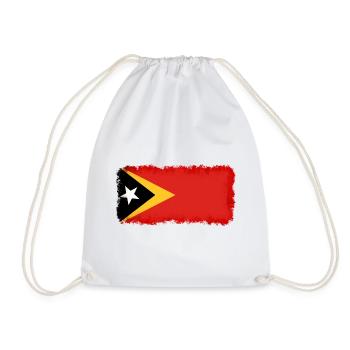 Don pour le Timor-Leste - Sac de sport léger - blanc - Devant