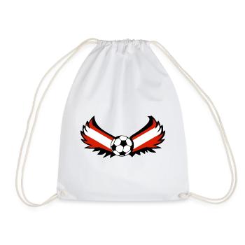 Autriche Football - Sac de sport léger - blanc - Devant