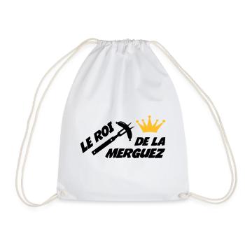 Le Roi de la Merguez ! - Sac de sport léger - blanc - Devant