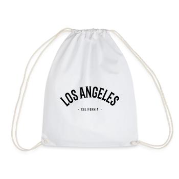 Los Angeles, Kalifornien - Turnbeutel - Weiß - Vorne