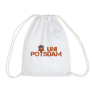 UNI POTSDAM - Drawstring Bag - white - Front